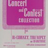 CONCERT & CONTEST COLLECTIONS for Trumpet - solový sešit
