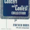 CONCERT &amp; CONTEST COLLECTIONS for F Horn - solový sešit