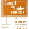 RUBANK CONCERT&CONTEST COLLECTIONS for Trombone - solový sešit