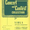 CONCERT &amp; CONTEST COLLECTIONS viola - sólový sešit