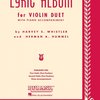 LYRIC ALBUM for Violin Duet + Piano / 15 skladeb pro dvoje housle a klavír