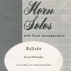 BALLADE - HORN IN F WITH PIANO / lesní roh a klavír