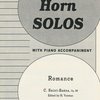 RUBANK ROMANCE - F HORN SOLOS WITH PIANO