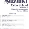 Suzuki Cello School 2 - klavírní doprovod