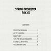 Hal Leonard Corporation STRING ORCHESTRA PAK 3 - CHRISTMAS SONGS