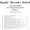 SUZUKI ALTO RECORDER SCHOOL 2 / klavírní doprovod