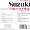 ALFRED PUBLISHING CO.,INC. SUZUKI SOPRANO RECORDER SCHOOL 3&4 - CD with accompaniment