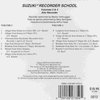 SUZUKI ALTO RECORDER 3 &amp; 4 - CD / klavírní doprovod