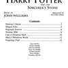 HARRY POTTER &amp; THE SORCERER&apos;S STONE / tria pro klarinet