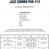 JAZZ COMBO PAK 12 + CD          malý jazzový soubor