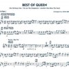 Hal Leonard Corporation BEST OF QUEEN + CD    easy jazz band