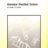 Kendor Recital Solos for Flute - piano accompaniment / klavírní doprovod