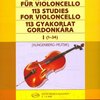 Dotzauer - 113 Studies for Violoncello, book 1 (studies 1-34)