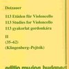 Dotzauer - 113 Studies for Violoncello, book 2 (studies 35-62)