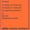 Dotzauer - 113 Studies for Violoncello, book 4 (studies 86-113)