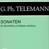 SONATEN fur Blockflote und Basso continuo by G.Ph.Telemann