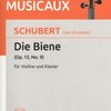 Schubert, Franz: Die Biene (The Bee / Včela), Op.13, No.9 / housle a klavír