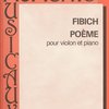 Fibich, Zdeněk: POEME (POEM) / housle a klavír