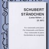 SCHUBERT Franz: STÄNDCHEN D.957 (Zastaveníčko) / violoncello a klavír