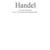 Handel: The Harmonious Blacksmith, Air and Variations (No.68)