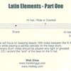 MEL BAY PUBLICATIONS LATIN ELEMENTS for the Drum Set + CD