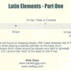 LATIN ELEMENTS for the Drum Set + CD