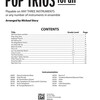 POP TRIOS FOR ALL (Revised &amp; Updated) level 1-4 // klarinet