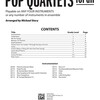 POP QUARTETS FOR ALL (Revised and Updated) level 1-4 // perkuse