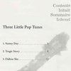 THREE LITTLE POP TUNES / kvartet zobcových fléten (SATB)