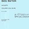 Boosey&Hawkes, Inc. 44 DUETS 2 (No.26-44) by Bela Bartok - dvoje housle