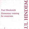 SCHOTT&Co. LTD Elementary Training for Musicians by Paul Hindemith