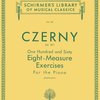 CZERNY, op.821 - 160 Eight-Measure Exercises for Piano (160 osmitaktových cvičení) / klavír