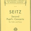 SEITZ - Pupil&apos;s Concerto No. 2 in G Major, Op. 13 - housle &amp; klavír