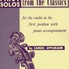 FIRST SOLOS from the Classics / housle a klavír
