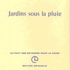 Jardins sous la Pluie (Gardens in the Rain / Zahrada v dešti) piano
