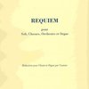 BMG PUBLICATIONS s.r.l. REQUIEM, OP. 9 by Maurice Duruflé  / SATB&organ