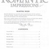 ROMANTIC IMPRESSIONS book 1 / sólo klavír