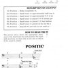 TROMBONE POSTITION CHART / trombon (pozoun)