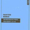 Akademie múzických umění Orchestrální studie pro fagot I. (A-K) - František Herman