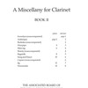 A Miscellany for Clarinet 2 / klarinet a klavír