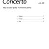 Hellbach: Concerto + CD / altová zobcová flétna (příčná flétna) a klavír