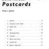 Hellbach: Postcards 1 + CD / příčná flétna a klavír