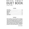 Alfred´s Basic Adult - Duet Book 2 / 1 klavír 4 ruce