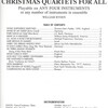 Christmas Quartets for All - klavírní doprovod / hoboj