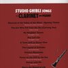 Studio Ghibli Songs (easy - intermediate) / klarinet a klavír