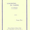 CONCERTINO DA CAMERA by Jacques Ibert for Alto Sax &amp; Piano / altový saxofon a klavír