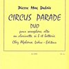 Alphonse Leduc CIRCUS PARADE by Pierre Max Dubois - alto saxofon (klarinet) + perkuse