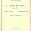 ETUDES MODERNES by Paul JEANJEAN / příčná flétna