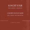 Koncert B-DUR pro klarinet a orchestr (klavírní výtah) - Václav Tuček    klarinet &amp; piano