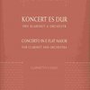 Koncert ES-DUR pro klarinet a orchestr (klavírní výtah) - J.E.A.Koželuh    klarinet &amp; piano